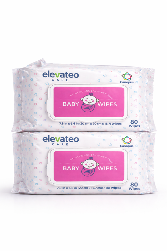 Baby wet wipes (Pack of 2) Extra-gentle wipes for baby’s sensitive skin