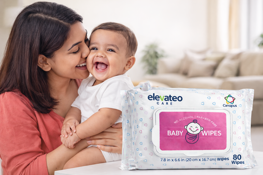 Baby wet wipes (Pack of 2) Extra-gentle wipes for baby’s sensitive skin