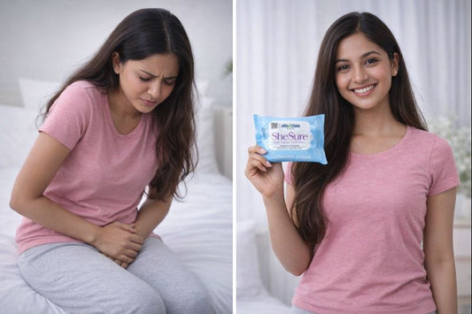 SheSure Intimate wipes (Pack of 3)